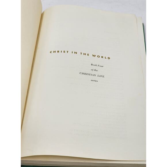 Christ in the World Book Four Christian Life Series By Sister Jane Marie Murray - Picture 12 of 14